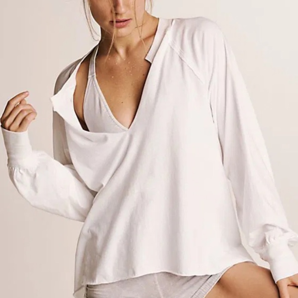 FP Movement by Free People White Long Sleeve Top XS